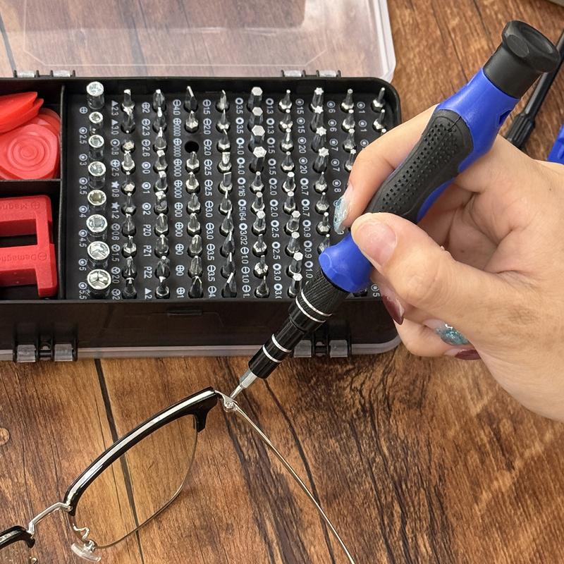 115 In 1 Mini Professional Magnetic Repair Tool Kit Multifunctional Precision Screwdriver Set for Phone Laptop Tablet PC Watch