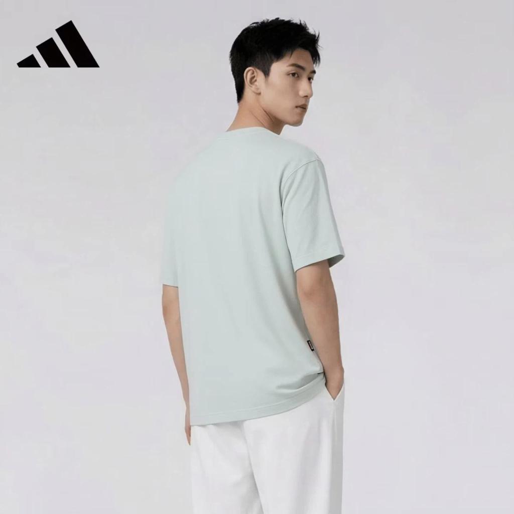adidas Short-Sleeve Sportswear for Men And Women, Casual Versatile Outdoor Fitness Top JJ0616