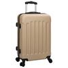 3 Piece Luggage Set Champagne 50 X 31 X 78 Cm ABS Plastic