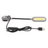 Clip On Aquarium Light Full Spectrum 360 Degree Rotation 3W USB Fish Tank Lamp for Freshwater Tank