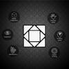MeiLong Pandora 3x3 Skew Magic Professional Speed Puzzle Skewb Cube Educational Puzzle Toy For Children Gift