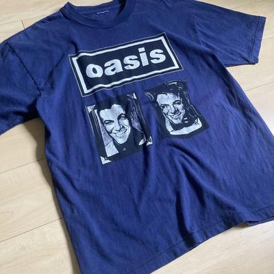 XL 90er Oasis Vintage Band T-Shirt Oasis Blur Recchi T-Shirt für Herren Grafik T-Shirts Vintage T-Shirt Herren Kleidung