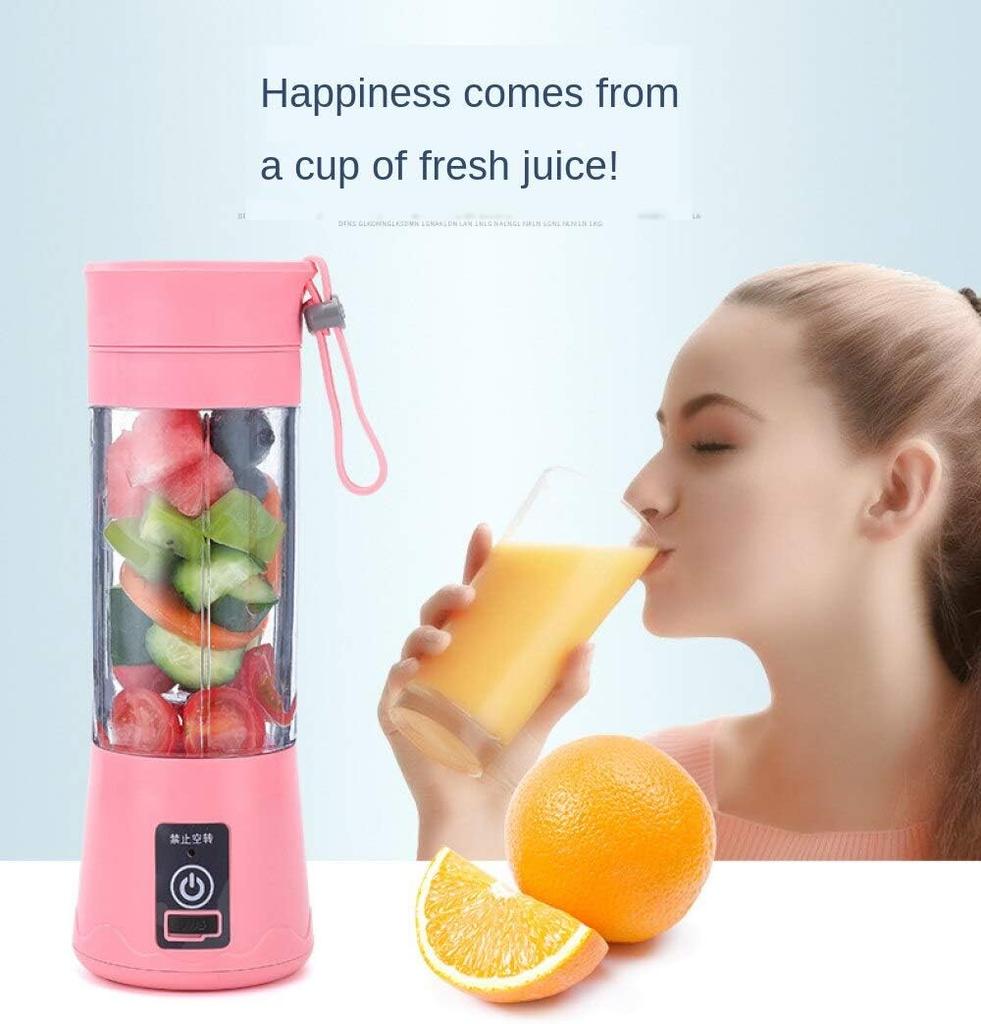 Mini Electric Juicer USB Charging Smoothie Milkshake Maker Automatic Fresh Squeezer Fruit Portable Orange Lemon Kitchen Blender