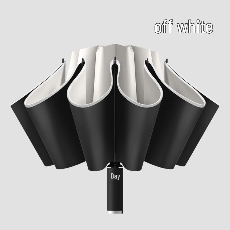 Умный Полностью Автоматический Реверсивный Зонт для Женщин с УФ-защитой и Подарочной Коробкой