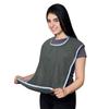 Adjustable Anti Fouling Apron with Pocket The Old Patient Care Rehabilitation Bib Washable Adult Eating Clothing Protector