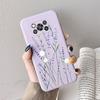 Case For Poco X3 Pro Pocox3 X 3 NFC Cute Heart Flower Back Cover Soft Silicone Matte Protective Funda For Xiaomi Poco X3 Pro Bag