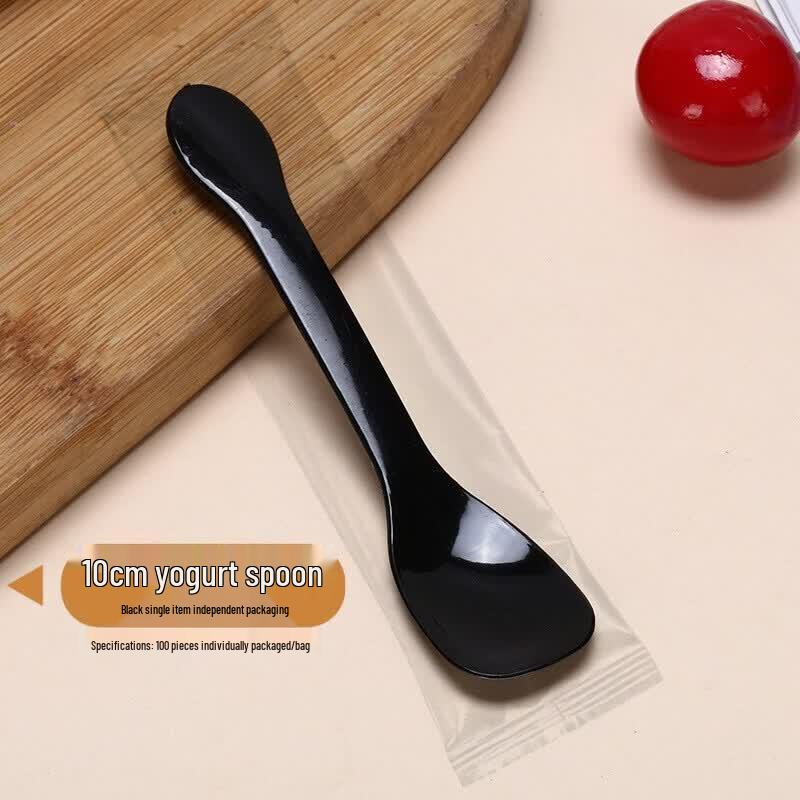 ZISIZ Individually Wrapped Disposable Tasting Spoons