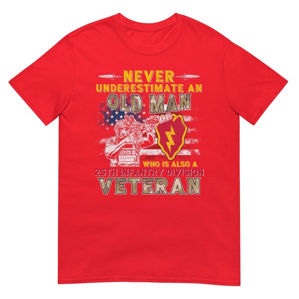 25th Infantry Division Veteran Schofield Barracks Hawaii Tee Tshirt S
