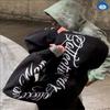 Letter Embroidered Cardigan Jacket Loose Zipper Hoodies For Men And Women