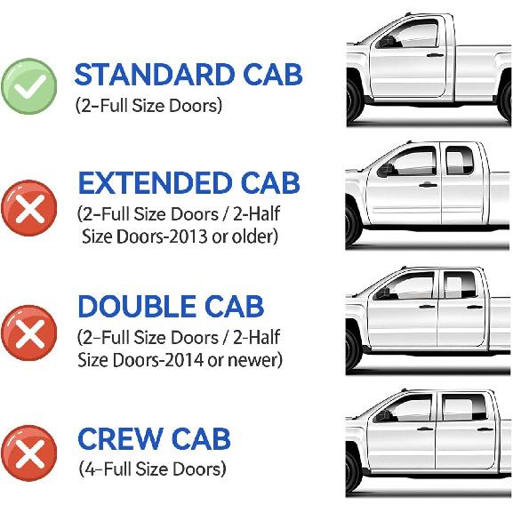 Window Rain Guards Shield For 1999-2016 Ford F250 F350 F450 F550 Super Duty, Out-Channel Window Wind Deflectors Shades For 2000-2016 F650 F750