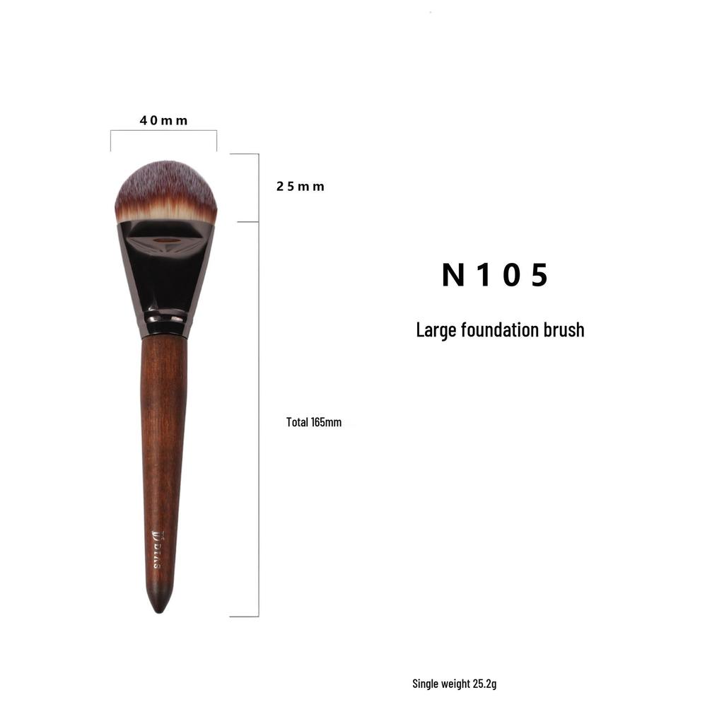 26-Piece Professional Makeup Brush Set: High-End Brushes for Loose Powder, Blush, and Foundation.