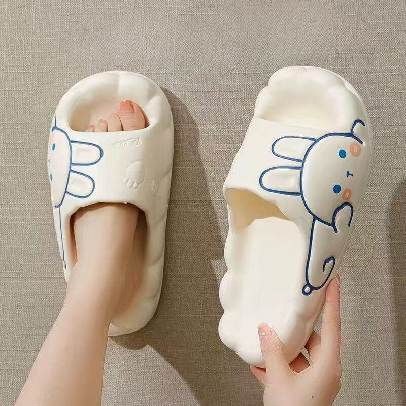 Fashion Sandals Junior Cartoon Shoes for Women 2024 Animal Summer Anime House Woman Slippers Cloud Home Slides Indoor Easy Wears Shoe 39