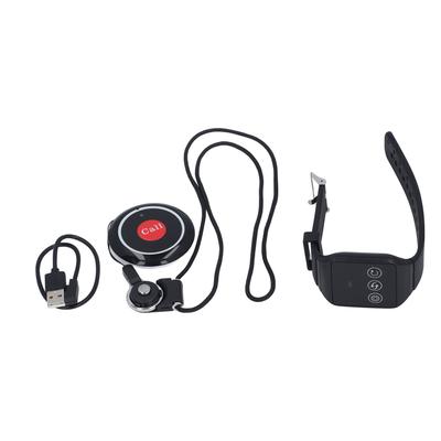Wireless Calling Pager System Professional High Sensitivity 1 Waterproof Watch Pager 1 Call Pagers