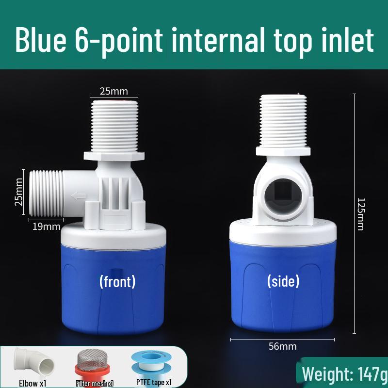 Automatic Water Tank Float Valve - Self-Stopping Water Level Controller