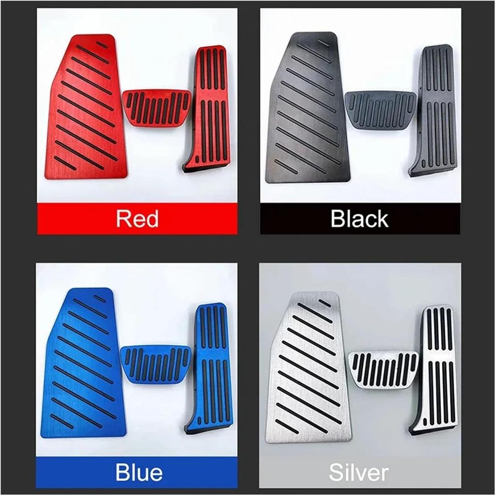 Pedal Pads Compatible For Toyota RAV4 XA50 Hybrid 2019 2020 2021 2022 2023 2024 Car Accelerator Gas Brake Pedals Footrest Pedal Cover Non-Slip