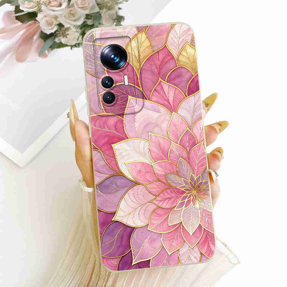 For Xiaomi Mi 12T Case 22071212AG Cute Cartoon Cat Panda Silicone Back Cover For Xiaomi Mi 12t Bumper Phone Cases Fundas