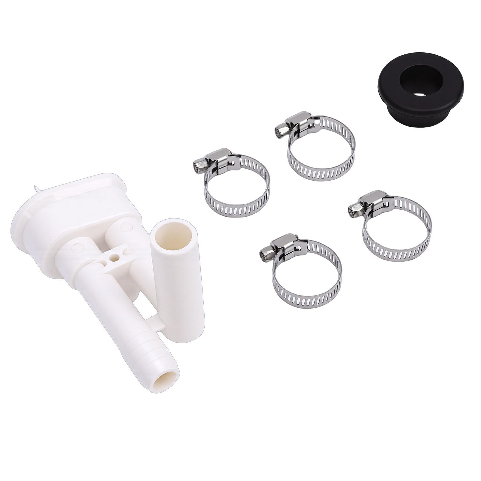 

RV Toilet Vacuum Breaker Kit 385316906 Backflow Prevention Replacement for Sealand VacuFlush Toilet
