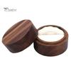 Ring Box Vintage Wooden Ring Storage Box Double Ring Display Case for Proposal Engagement Valentine Day
