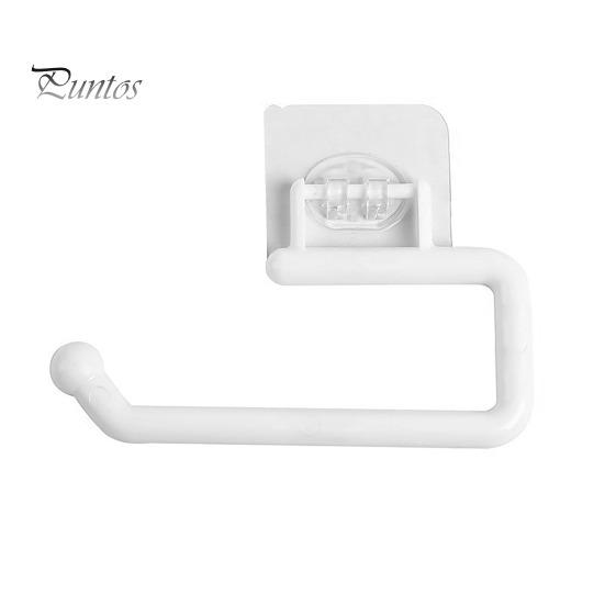 

Держатель для рулонной бумаги Стеллаж для хранения Настенный самоклеящийся Прочная несущая способность Пластиковая пленка Вешалка для бумажных полотенец Товары для кухни и ванной комнаты S