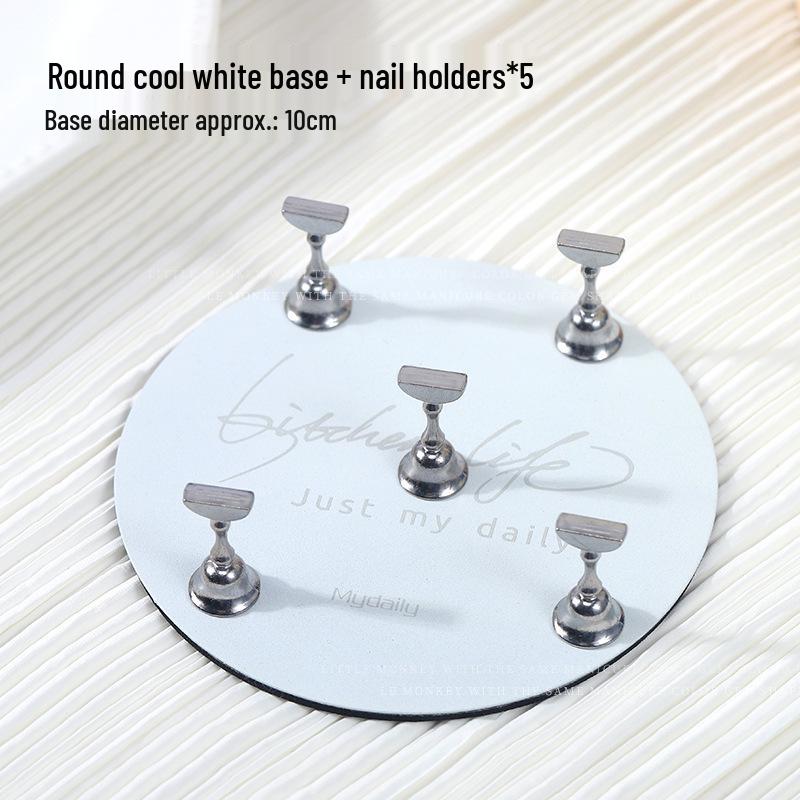 

Держатель для нейл-арта, вдохновленный инфлюенсерами: Магнитная подставка для демонстрации и практики маникюра