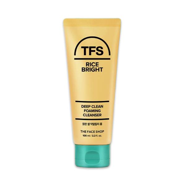 THE FACE SHOP Rice Bright Cleansing  Gel Foam / Foam Cleanser / Tube Balm / Cleansing Water / Cleansing Oil (20 Options) - DAISO