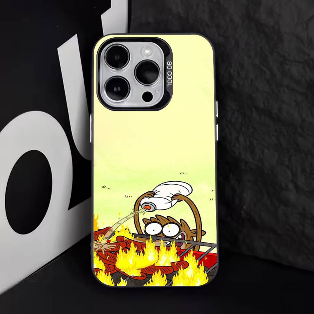 

R-RegularES Cute S-Show Phone Case For iPhone 11,12,13,14,15,16,17,Pro,Max,Plus,E,Air,Mini IMD Matte Black iPhone17Pro