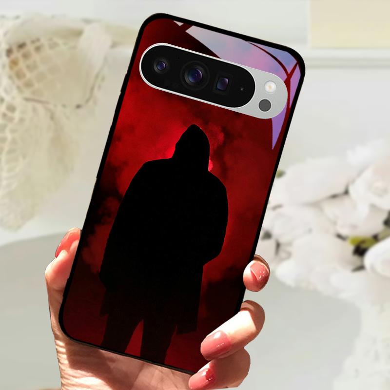 Gehärtetes Glas Handyhülle Für Google Pixel 9 Pro XL Hartes PC Funda Für Google Pixel 9a Pixel9 5G Niedliches Tier Glas Rückseite