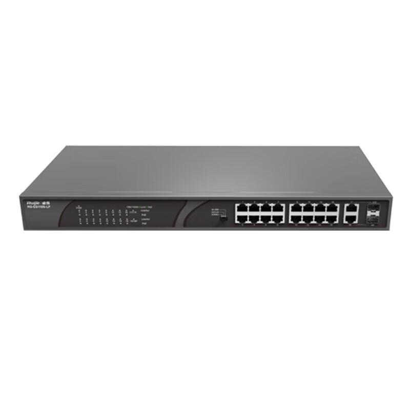 

Ruijie RG-ES118S-LP 16-Port Fast Ethernet PoE Switch