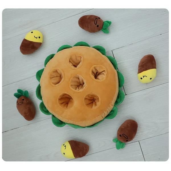 Witziges Hunde-Nasenarbeitsspielzeug, Süßkartoffel-Nasenarbeit, Süßkartoffel, 1 Stück