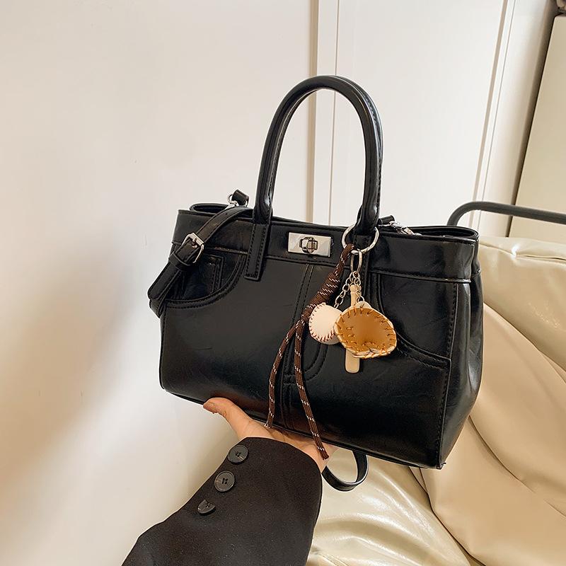 Large Capacity Tote Bag Women's Hand Shoulder Messenger Bag Commuter Bag