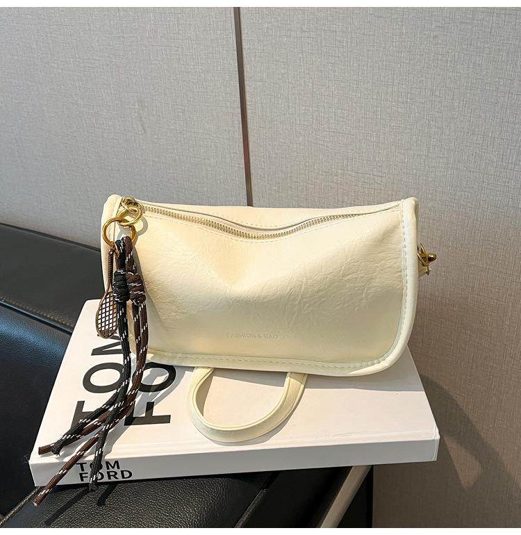 Fashion Crossbody Bags for Women Large Capacity Shoulder Bag Retro Vintage Comfortable and Versatile Texture Handbag Pillow Bag
