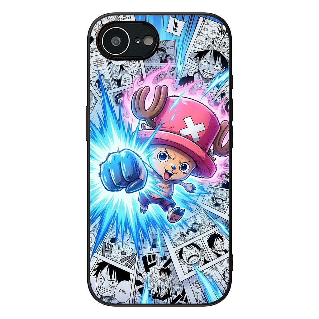 Cover for Apple iPhone 16 15 14 Plus 13 12 Mini 17 Pro Max + ProMax 16E Air 16+ 15+ Phone Case Tony Chopper Luffy One Piece