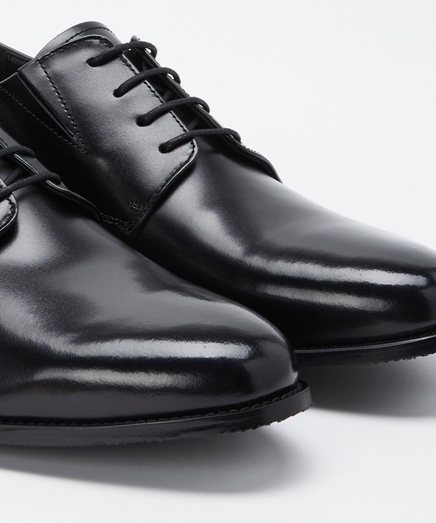 Stco Plain Toe Derby Shoes_Black_Sfwxz04Nsb