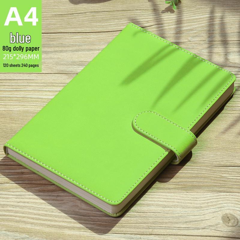 A4 Thick Business Notebook for College Students and Meetings