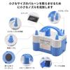 OBEST Balloon Inflator Air Pump Electric Air Pump Double Sided Pressure Exhaust Two Air Outlets Simultaneous Operation Possible Nozzle Included