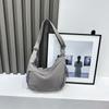 Nylon Womens Shoulder Bag With Zipper Closure For Daily Use
