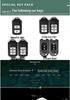 CRV Key Case for 11th Gen Accord, Civic, XRV, Haoying, & Xingge Remote Control Shell Buckle Set