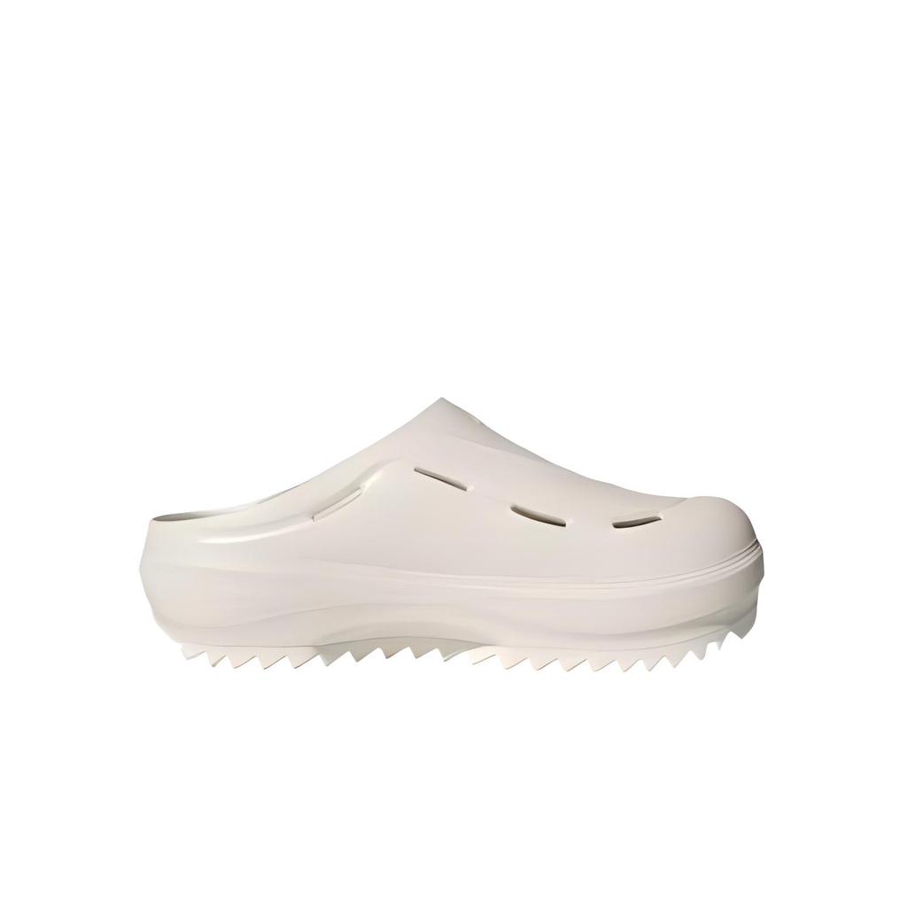Adidas Ozwave Clog Fashion Versatile Anti-Wear Non-Slip Closed-Toe Slippers Unisex Footwear Han-Jade-White JR9272