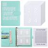 A5 Couple's 100-Day Savings Notebook with Insertable Binder