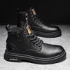 Casual Comfortable High Top Boots New Autumn Winter Fashionable Versatile Men's Shoes Retro Workwear Shoes