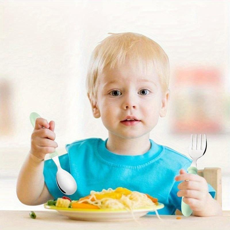 3pcs Spoon Fork Box Cutlery Portable Spoon Cutlery Set, Cute Cutlery Set, Suitable for Daily Commuting Use
