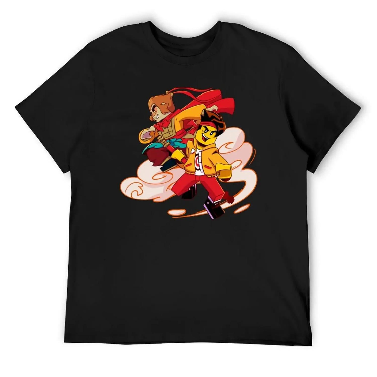 

LMK - MK and Monkie King student and mentor T-Shirt croswit shirt man valentines clothes Men s t-shirt XXXXXL