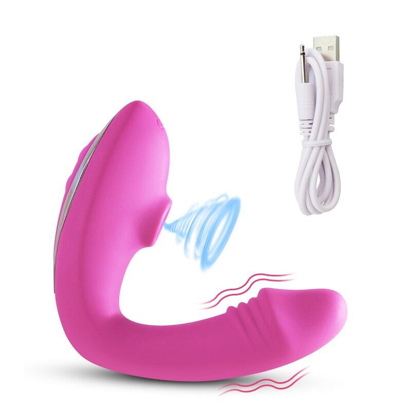New Female Vaginal Sucking Vibrators Body Masturbation Vibrating Clitoris Toys Clit Stimulation Dildos Sex Toys for Woman