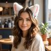 Realistic Plush Cat Ears Headband Furry Cosplay Hair Hoop Anime Headband  Daily Wear
