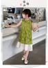 2026 new western-style thin style girls' and little girls' improved cheongsam summer new Chinese Hanfu Chinese style dress