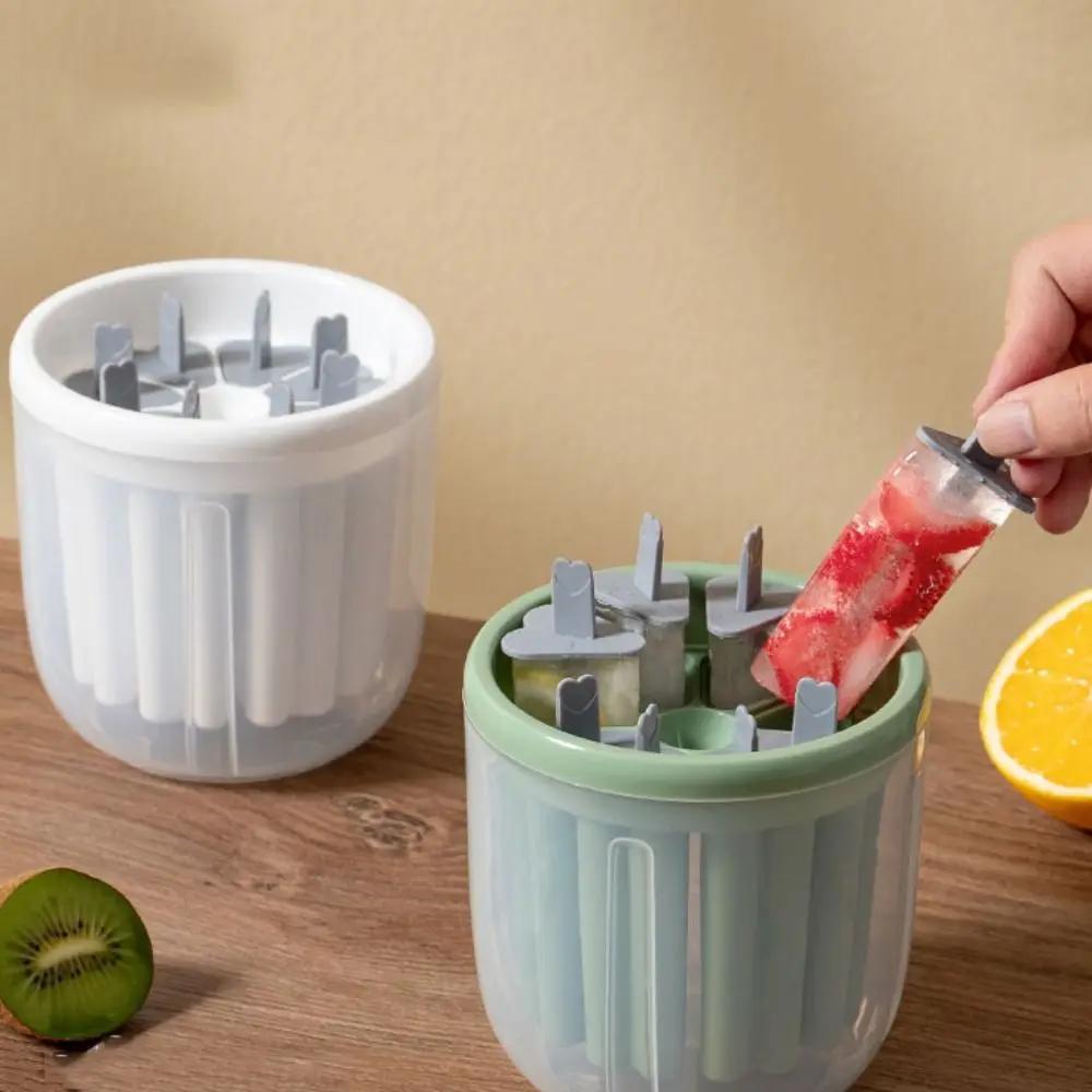 1ks, silikonová forma na led, snadno vyjímatelná a flexibilní forma s odnímatelným víkem odolným proti polití, stohovatelné misky na led s kryty