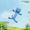 Cats Meme Mouse Plush Toy With Wire Frame For Interactive Decor And Collectors
