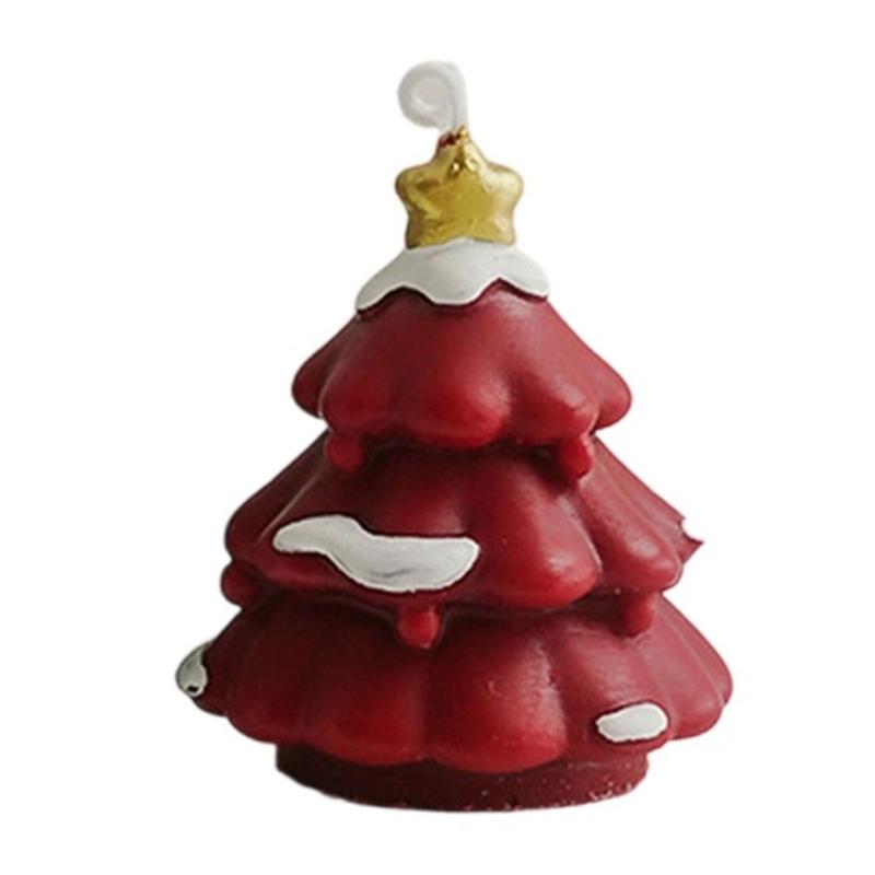 

Handmade Christmas Tree Candle With Refined Paraffin And Bean Wax Blend Fragrant Candle