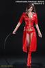 Figure Red Sexy Beauty for Women Hooded Leather Style SM Leather Underwear and Whip Body and Shoes Are Not [TOYBARJAPAN] 1/6 Accessories/JO21X-24C
