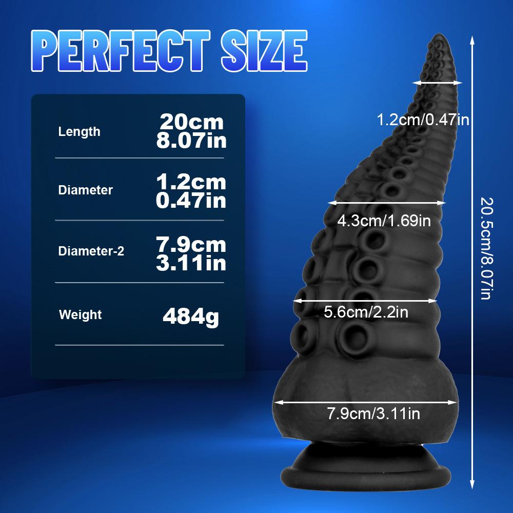 Silicone Anal Plug for Women's Masturbation and Anal Expansion Device Shaped Masturbation Stick for Women As A Post Sex Accessory